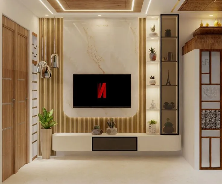 Premium TV unit interior design Amravati